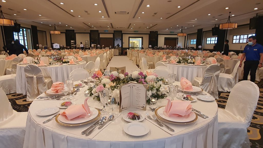 Malay Wedding ReceptionBanquet HallKLGCC Round Table Setup 2 2 1024x576